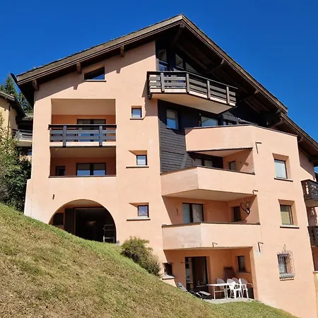 Chesa Bellaval, Haus Leivra 2 1 2-zimmerwohnung Apartmán Silvaplana